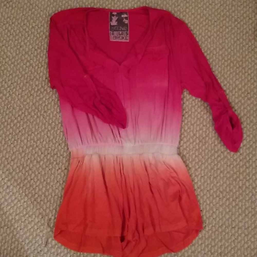 Colorful ombre romper - Picture 1 of 2